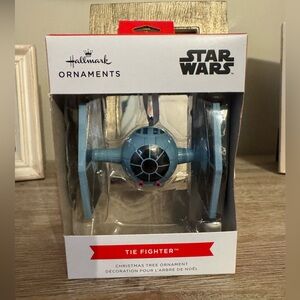 Hallmark Star Wars Blue TIE Fighter Ornament